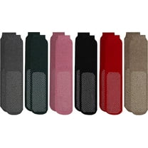 Yacht & Smith Women's Gripper Tube Socks, Non Slip Grippy Socks, Colorful No Skid Sock Bulk