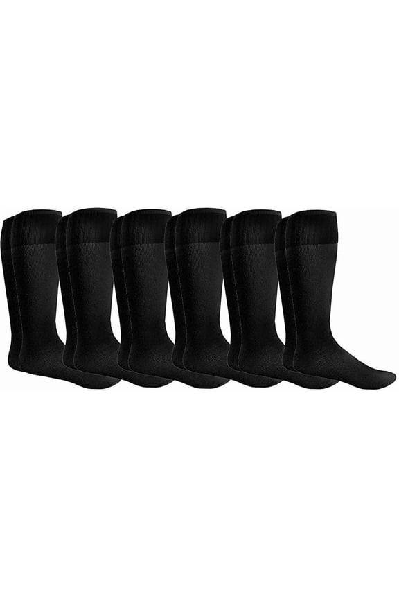 Women's Referee Cotton Tube Socks, Solid and Striped, Sports Sock, Casual Sock