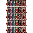 thumbnail image 1 of Yacht & Smith Womens Christmas Socks, Novelty Holiday Socks, Fun Colorful Festive, Crew, Slipper Socks, 9-11, 1 of 8