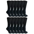 thumbnail image 1 of Yacht & Smith Womens Crew, Athletic Cotton Socks, Sports Casual 12 Pairs, 1 of 4