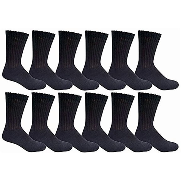 Yacht & Smith Womens Low Cut Ankle Or Crew Socks, Cute Patterned Design (Black)