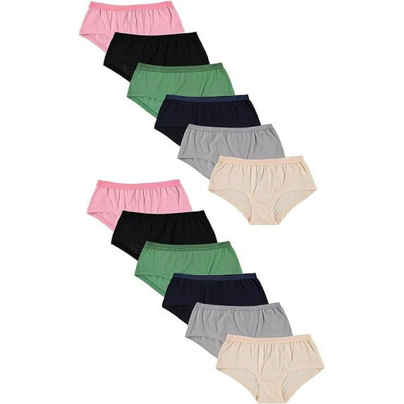 Yacht & Smith Womens Panties 95% Cotton Soft Underwear, Soft Panty Briefs in Bulk