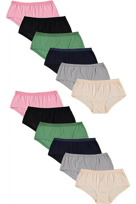 Womens Panties 95% Cotton Soft Underwear, Soft Panty Briefs in Bulk