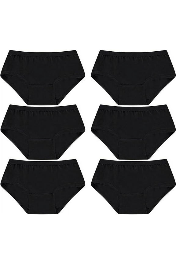 Womens Panties 95% Cotton Soft Underwear, Soft Panty Briefs in Bulk