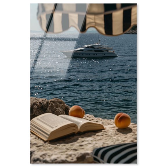 Yachting Yarn I Acrylic Print Travel Art Prints by Notoriart, Ready to Hang, 24 x 36