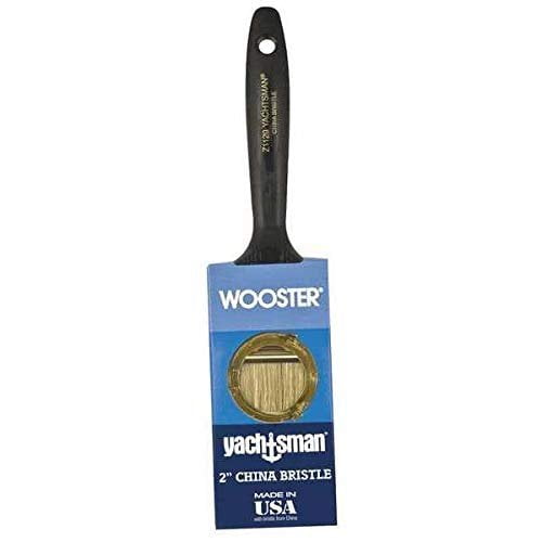 Wooster Yachtsman White China Bristle Varnish Brush - 2 In - Pack of 12 — Interior & Exterior Use, Professional Finish