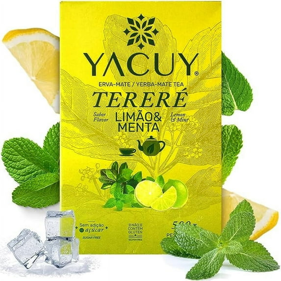 Yacuy Terere Lemon Mint Yerba Mate 500 g (1.1 lbs)
