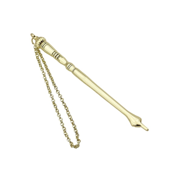 Yad Torah Pointer and Connected Chain Decorative Torah Scroll Reading Yads