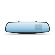 كاميرا مرآة Yada RoadCam 720p ، BT58361- 6 / 2 ، كاميرات داش السيارة السوداء ، مع 2.4 LCD ، G-Sensor ، تسجيل الحلقة ، ووضع الحديقة والتسجيل