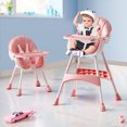 Yadala 3 in 1 High Chair, Convertible High Chairs for Babies and