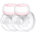 thumbnail image 1 of Yadala Breast Pump, Hands Free Breast Pump Portable Electric Breast Pump with 4 Modes & 12 Levels, 2 Pack, Pink, 1 of 8