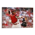 thumbnail image 1 of Yadier Molina Baseball Poster Poster Album Cover Posters for Bedroom Wall Art Canvas Posters Music Album Cover Poster 12x18inch(30x45cm) Frame-style, 1 of 5