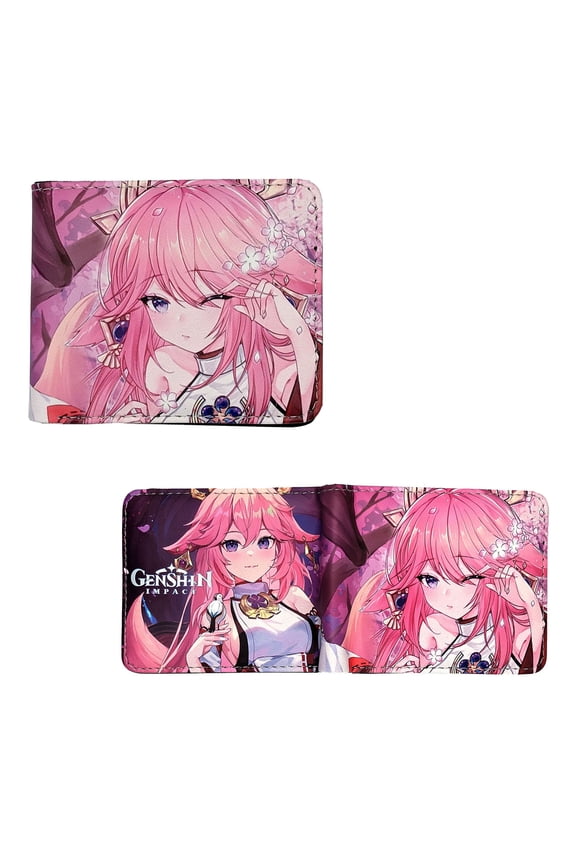 Yae Miko - Genshin Impact 4x5" Bi-Fold Wallet