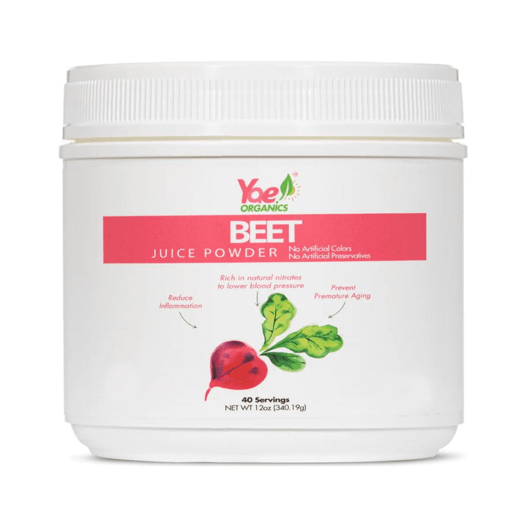 Yae Organic's Beet Juice Powder (1 Serving=1 Cup Fresh), Powerful