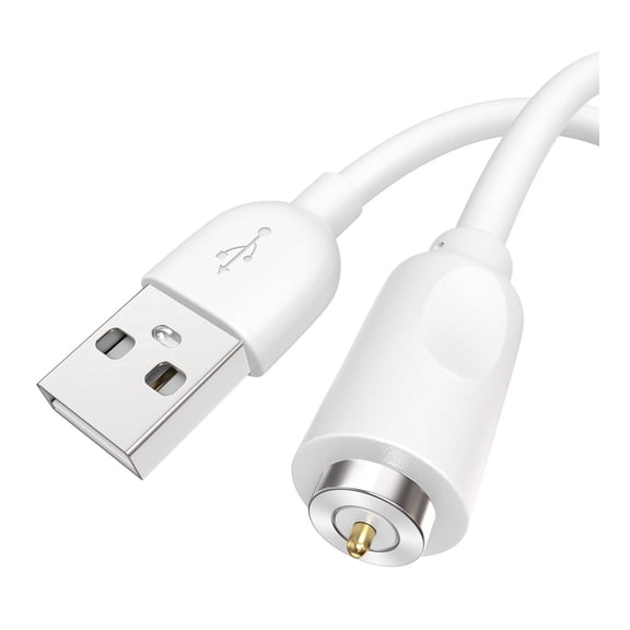 Yaekea 6mm Single-Pin Magnetic USB DC Charger Cable Finger U design Replacement Fast USB Charging Cable DC 5V Power Cord-2.7Ft