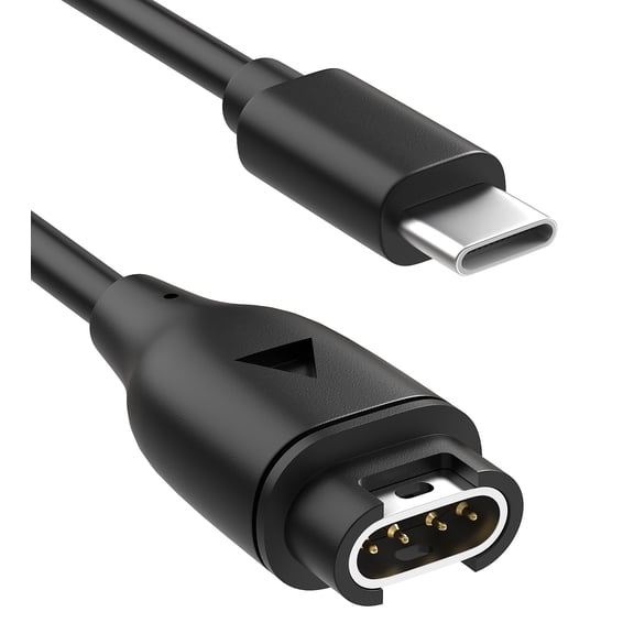 Yaekea USB C Charger Compatible with Garmin Watch Charger for Garmin Forerunner 55 165 265 970 255,Instinct 3 2,Vivoactive 5 6,Venu 3 Sq2,Fenix 8 7 6 5,Approach S44 Watch Charger Cable