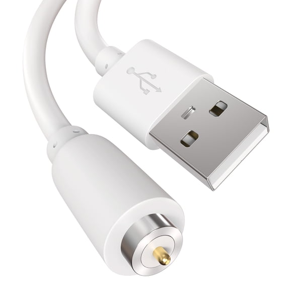 Yaekea USB DC Charger 2.7Ft Magnetic Cable 6mm Single-Pin Replacement Fast USB Charging Cable DC 5V Power Cord