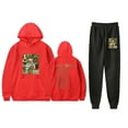 thumbnail image 1 of Yaelokre Foreword Tour 2025 Sweatsuit Casual Hoodies Jogger Pants Sets Hip Hop Fall Suit, 1 of 2