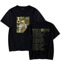 Yaelokre Foreword Tour 2025 Tshirt Casual Fashion Short Sleeve Hip Hop Tees Tops