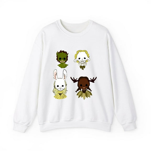 Yaelokre Merch Print Logo Crewneck Sweatshirt Unisex Men Women Long Sleeve Pullover Tops