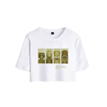 thumbnail image 1 of Yaelokre The Lark Merch Crop Top T-shirt Suits Fashion Girls Women Short Sleeve Graphic Tees, 1 of 2