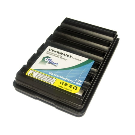 Yaesu FNB-83H Battery - Replacement for Yaesu FNB-83 Two-Way Radio Battery (1600mAh, 7.2V, NI-MH)