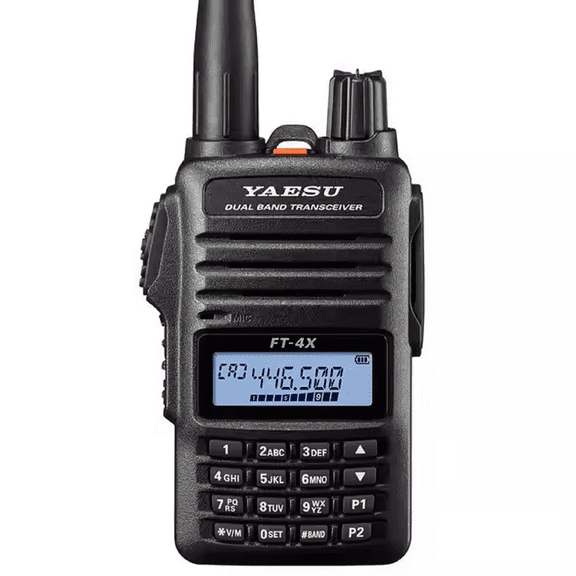 Yaesu FT-4XR walkie talkie 2-way Radio Tri Band Submersible Radio Transceiver Radios