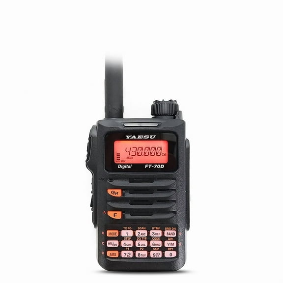 Yaesu FT-70DR walkie talkie 2-way Radio 144/430 MHz Digital/Analog Handheld Transceiver Radios