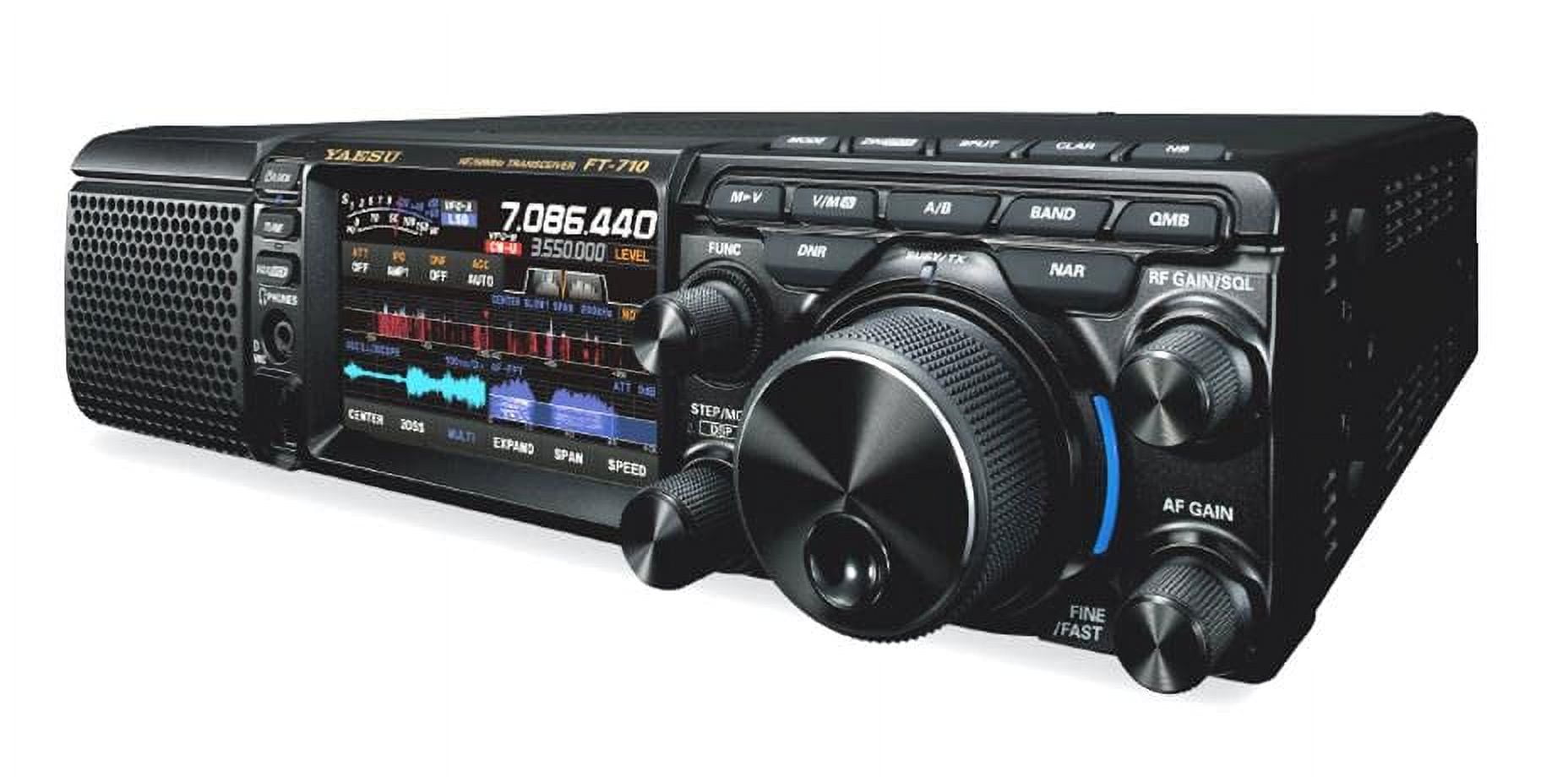 Yaesu FT-710AESS 100 Watt Deluxe SDR DSP HF and 6M Transceiver ...