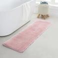 thumbnail image 1 of Yafa Home Fashion 1 Piece Solid Microfiber Soft Bathroom Rug , Non-Slip TPR Backing, 1 of 5