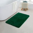 thumbnail image 1 of Yafa Home Fashion 1 Piece Solid Microfiber Soft Bathroom Rug , Non-Slip TPR Backing, 1 of 6