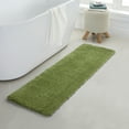 thumbnail image 1 of Yafa Home Fashion 1 Piece Solid Microfiber Soft Bathroom Rug , Non-Slip TPR Backing, 1 of 5