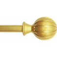 thumbnail image 1 of Yafa Home Fashion Adjustable Curtain Rod for Windows, 3/4 inch Pole Single Curtain Rod With Ball Finials, All Hardware included., 1 of 7