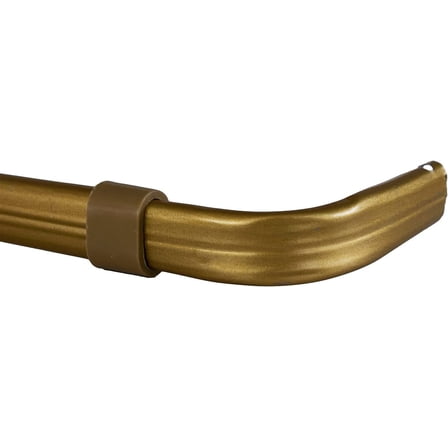 Yafa Home Fashion Heavy Duty Single Standard Adjustable Curtain Rod Hardware Included