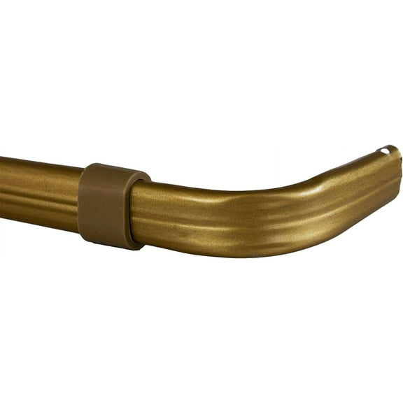 Yafa Home Fashion Heavy Duty Single Standard Adjustable Curtain Rod Hardware Included