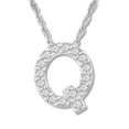 thumbnail image 1 of Yafe 18K Gold-Plated A-Z Initial Pendant Necklace for Women 18 inches with Cubic Zirconia CZ Stones, 1 of 4
