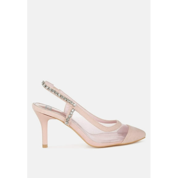 Yaga Stiletto Heel Slingback Sandals