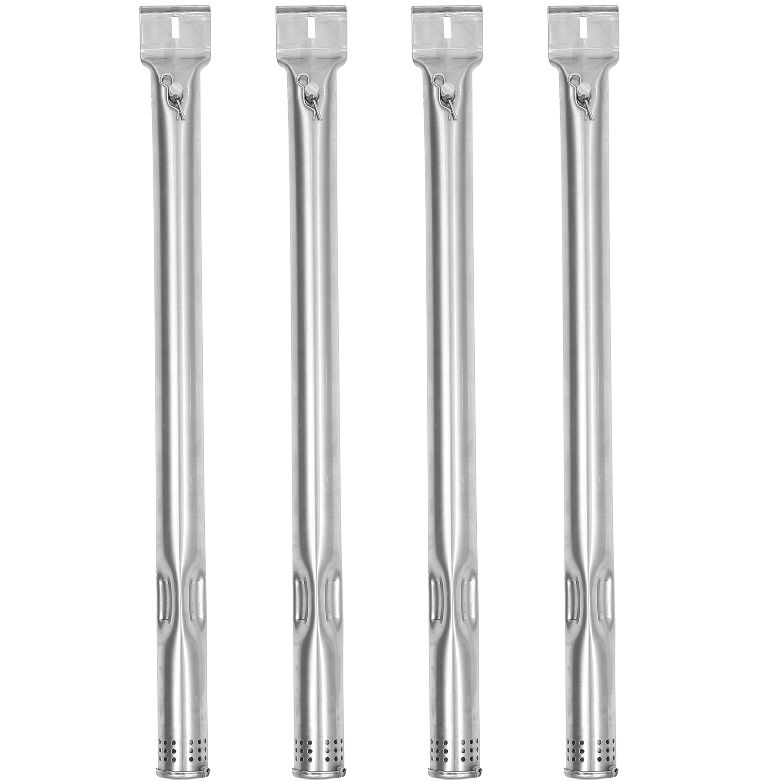 Yage 4pcs Stainless Steel Grill Burner Tubes BBQElement Tube