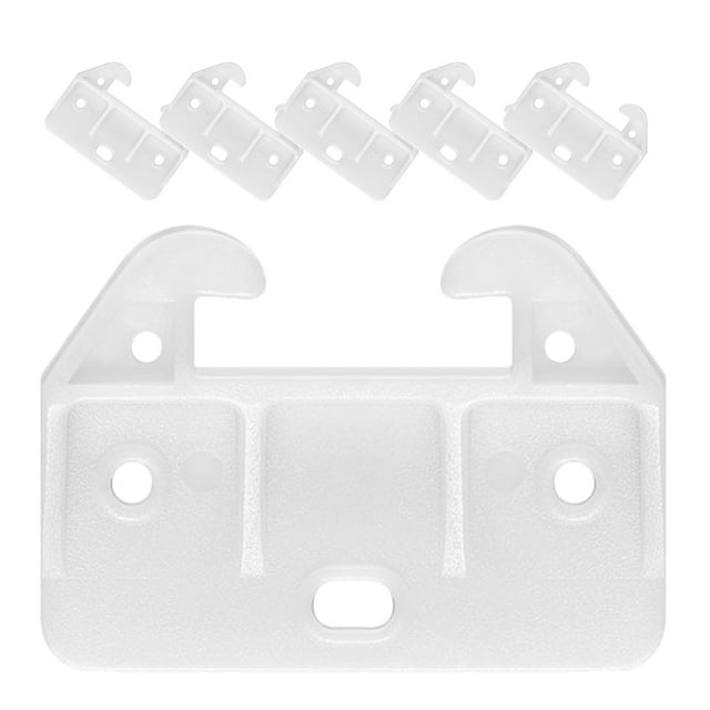 Yage 6pcs Drawer Guides Plastic Dresser Drawer Guides Replacement