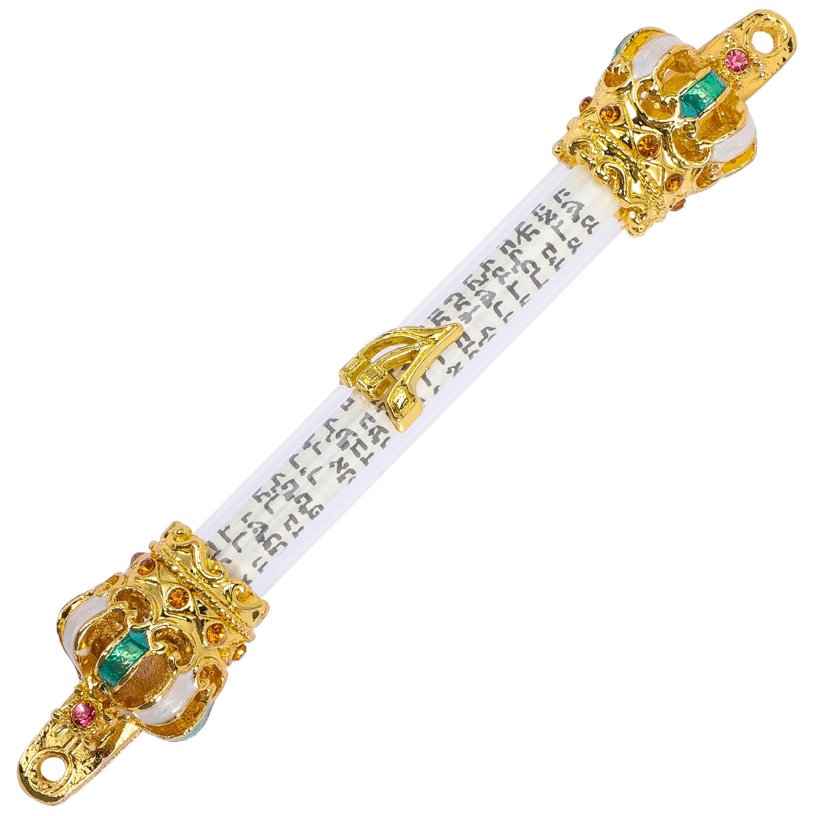 Yage Door Mezuzah Jewish Mitzvah Door Mezuzah Decorative Metal Mezuza