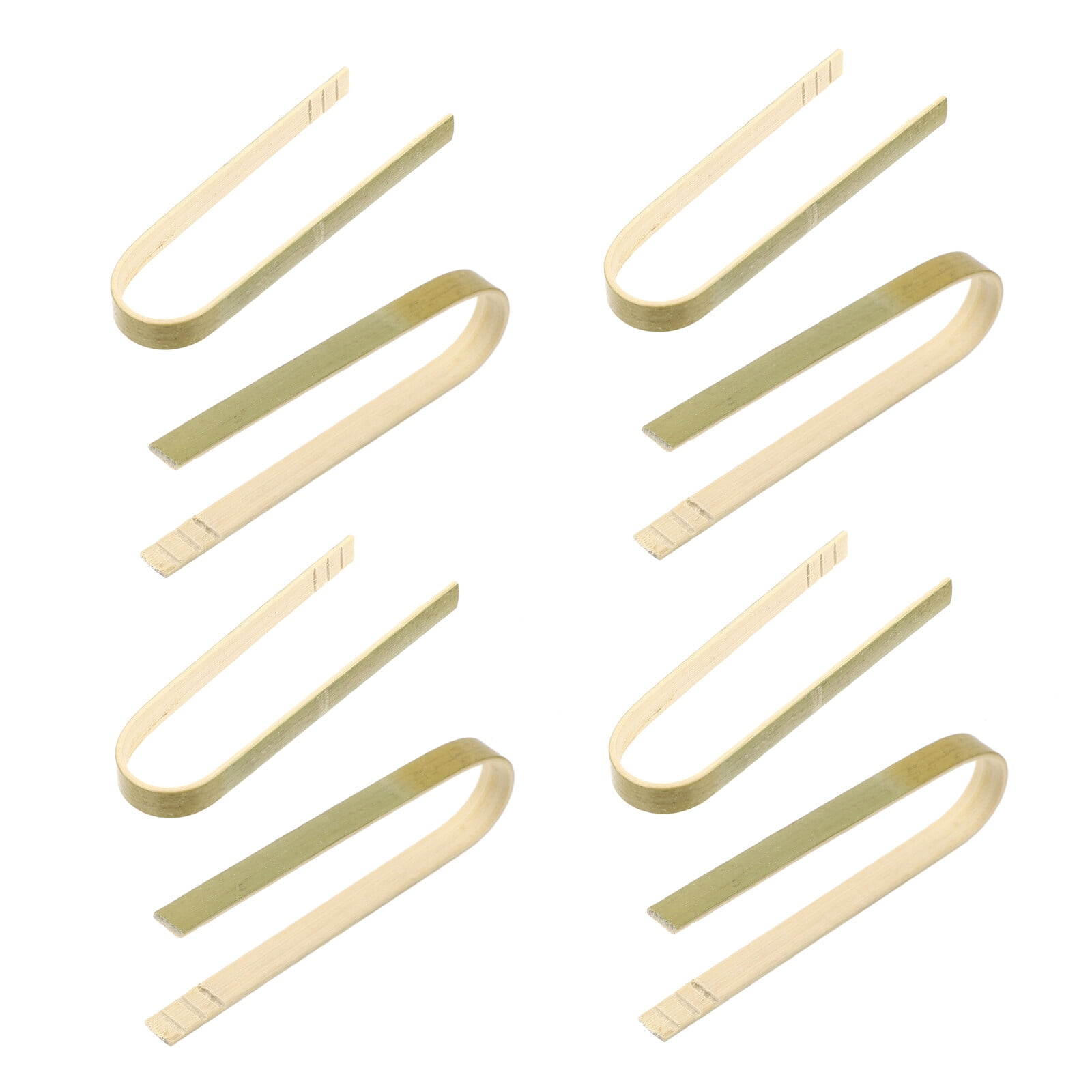 Yageerya 10pcs Bamboo Food Clips Kitchen Multi-functional Food Clamps Bread Clips (Green)