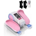 thumbnail image 1 of Yagud Under Desk Elliptical Machine, Electric Ellipse Leg Exerciser for Senior, 12 Adjustable Speeds Quiet and Portable Seated Pedal Exerciser for Training with Remote Control, Pink, 1 of 7