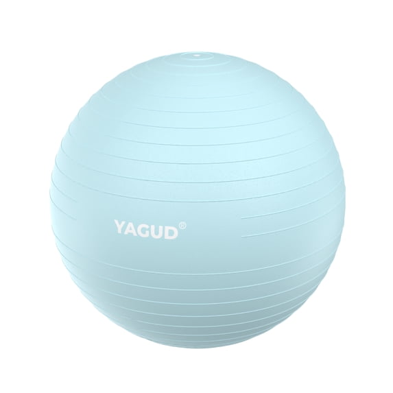 Yagud Yoga Ball Exercise Ball Stability Ball Pilates Ball, Anti-Burst Anti-Slip Workout Ball for Home Fitness, Physical Therapy, Pregnancy Birthing & Office Chair