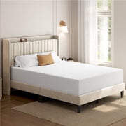 Yaheetech 12" Queen Size Cooling Gel Memory Foam Mattress Medium Firm with Green Tea Scent