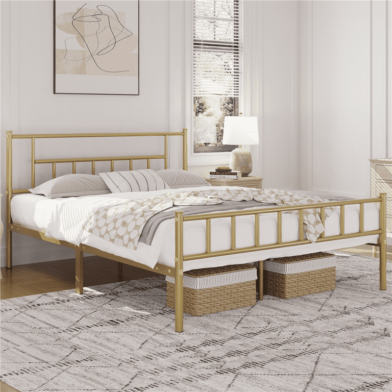 Metal head and sales footboard