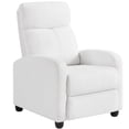 thumbnail image 1 of Yaheetech Upholstered Boucle Recliner Chair with Pocket Springs, White, 1 of 8