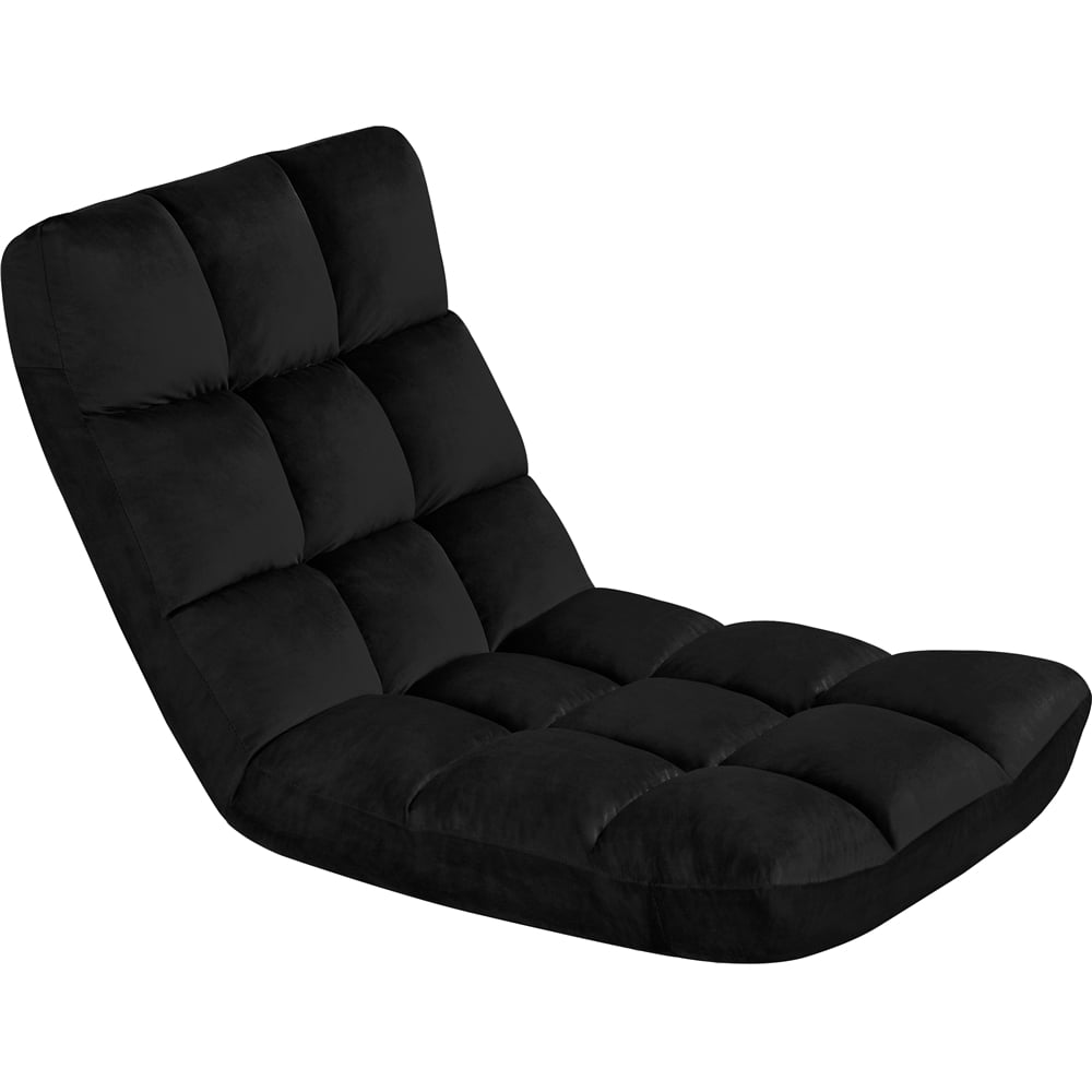 Yaheetech Floor Folding Padded Lounge Chair with 14 Adjustable