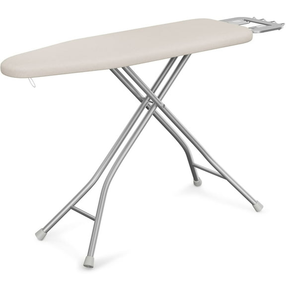 Yaheetech Full Size Foldable Ironing Board with 4-layer Pad, Beige