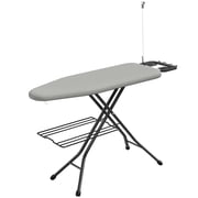 Yaheetech Full Size Foldable Ironing Board with Cord Holder & Clothes Rack, Gray