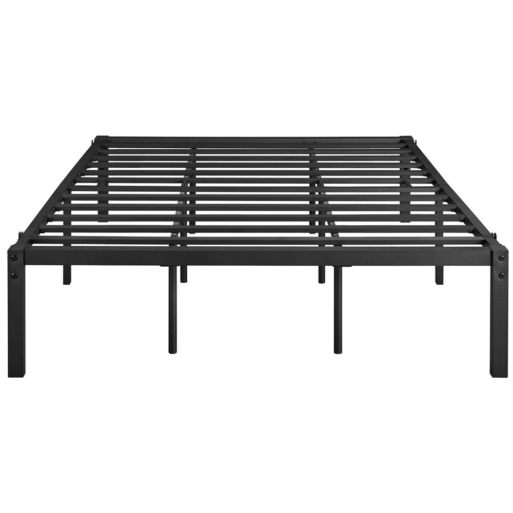 Yaheetech Metal Platform Bed Frame Mattress Foundation California King ...
